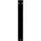 Ekena Millwork Traditional Wrought Iron Bracket, (Single center brace), Powder Coated Black 1 1/2"W x 5 1/2"D x 8"H BKTM01X05X08STR - alternate 3